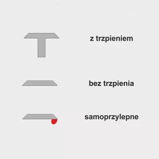 Guz ostrzegawczy poliuretanowy